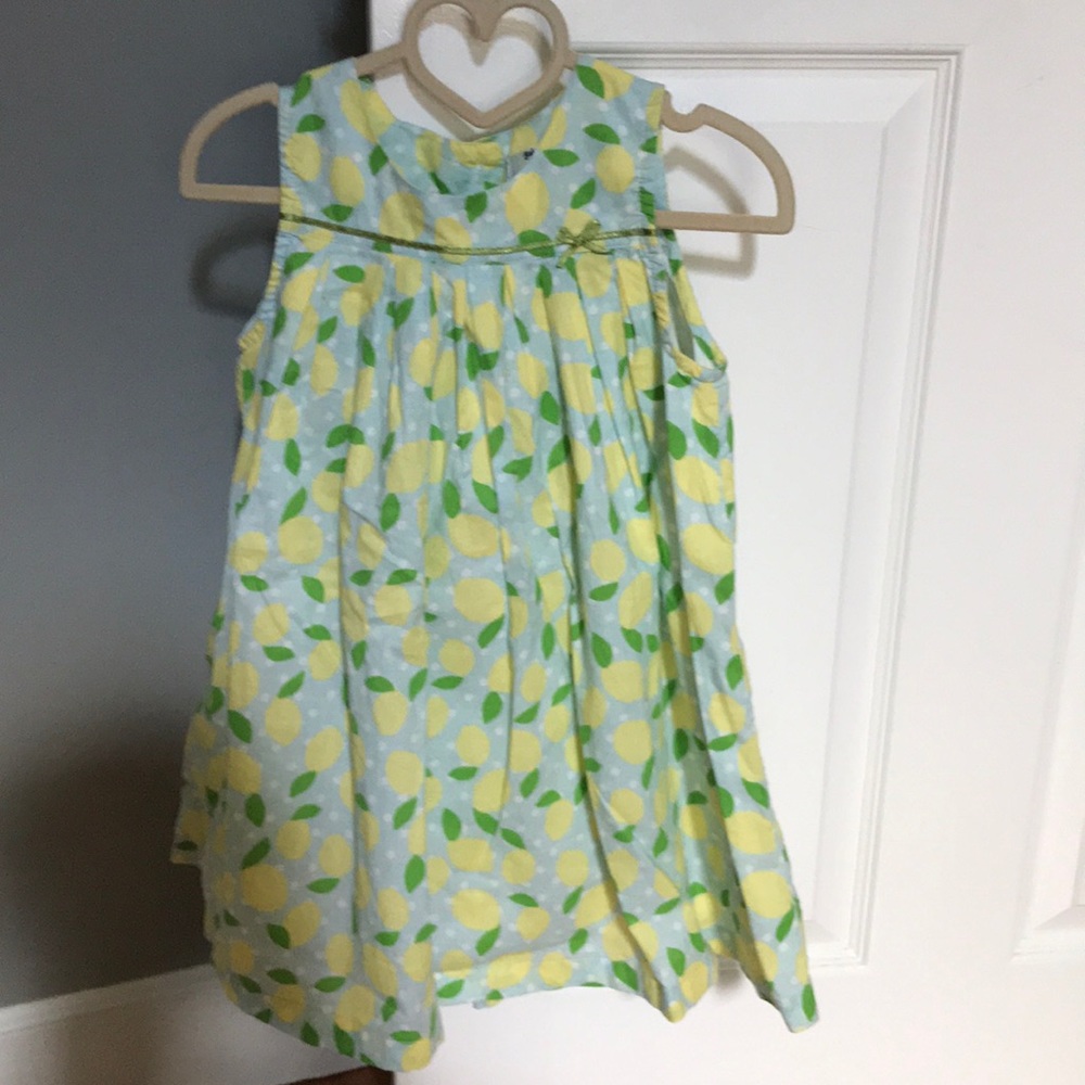 Baby Biden lemon dress